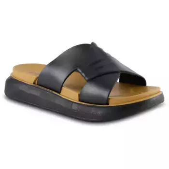 Очаровательные женские сандалии с перекрещивающимися ремешками Henry Ferrera, черный