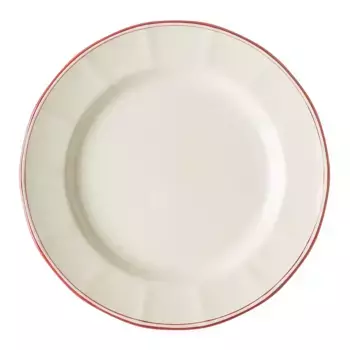 Ochavado Basic Розовая тарелка La Cartuja de Sevilla, белый/розовый