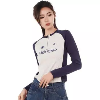 Ochaya YuChaJia Женская толстовка, Укороченная толстовка