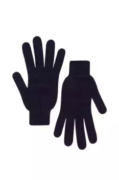 Очень большие перчатки Caldbeck из кашемира и мериносовой шерсти Pure Luxuries London, синий