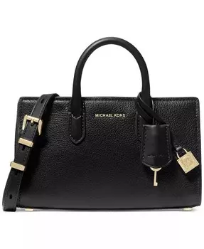 Очень маленькая сумка через плечо Scarlett East West Michael Kors, зеленый