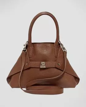 Очень маленькая сумка-мессенджер Ai Cervo Akris, цвет Red/Brown