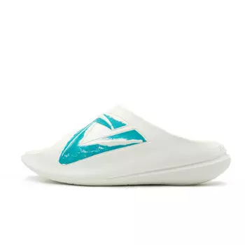 Очень маленькие толстые шлепанцы унисекс белые/синие Peak