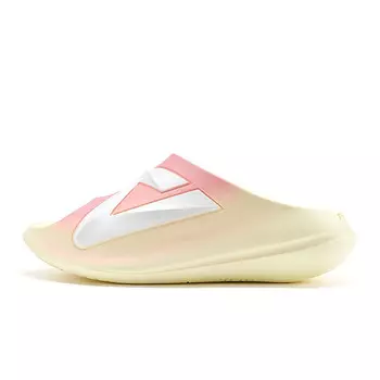 Очень маленькие толстые шлепанцы унисекс розовые/светло-желтые Peak