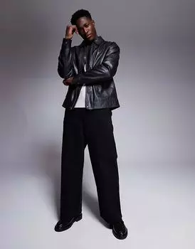 Очень мешковатые брюки черного цвета ASOS DESIGN