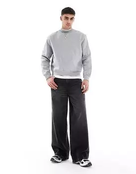Очень мешковатые джинсы черного цвета ASOS DESIGN