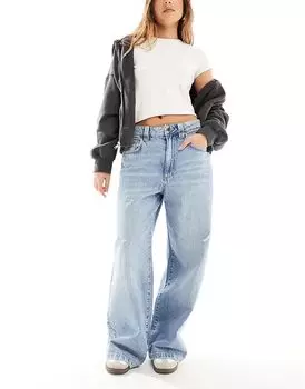 Очень мешковатые джинсы Cotton On цвета морской волны Cotton:On