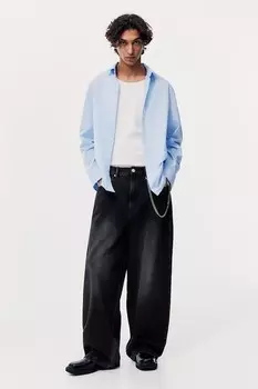Очень мешковатые джинсы H&M, черный