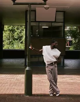 Очень мешковатые джинсы розового цвета ASOS DESIGN