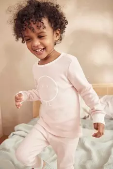 Очень мягкая пижама из натурального хлопка и бамбука Mori, розовый