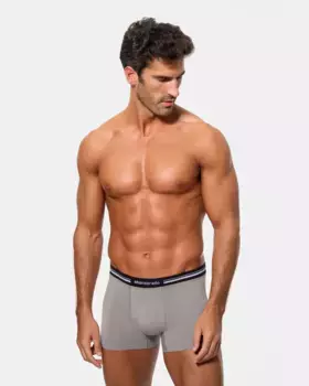 Очень мягкие мужские трикотажные боксерские шорты Abanderado, темно-серый