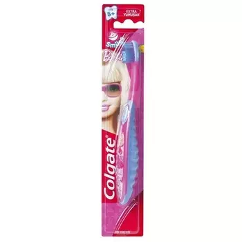 Очень мягкие зубные щетки Barbie Kids для детей от 6 лет, Colgate