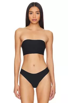 Очень мягкий бесшовный бралетт на безбретельках Commando, black