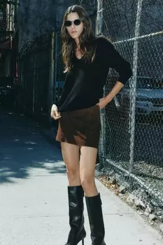 Очень мягкий свитер из 100% шерсти ZARA, черный