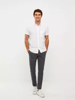 Очень облегающие мужские брюки чинос из габардина LCWAIKIKI Classic