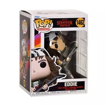 Очень странные дела - Эдди с гитарой, фигурка Funko Pop