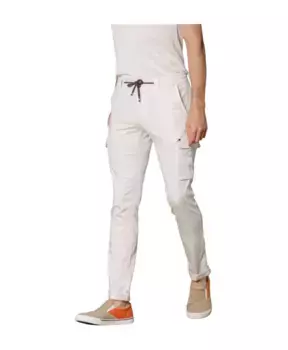 Очень узкие брюки карго из хлопкового тенселя Mason'S, бежевый