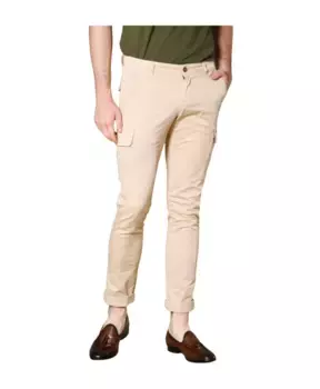 Очень узкие брюки карго из твила Mason'S, бежевый