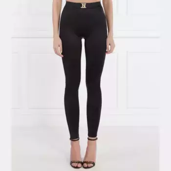 Очень узкие леггинсы Elisabetta Franchi, черный