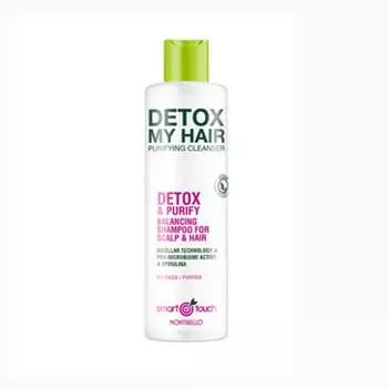 Очищает мои волосы от токсинов | Очищающий мицеллярный шампунь для волос 300мл Montibello Smart Touch