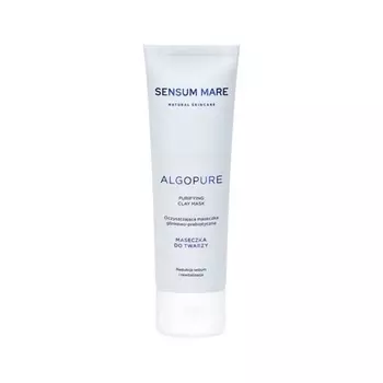 Очищающая глиняная маска Algopure 70 мл - пребиотическая глиняная маска Sensum Mare