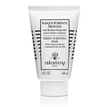 Очищающая маска для лица для жирной и комбинированной кожи deeply purifying mask Sisley, 60 мл