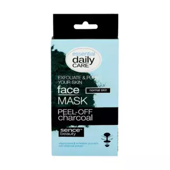 Очищающая маска для лица Face Mask Peel-Off Charcoal Sence Beauty, 8 g