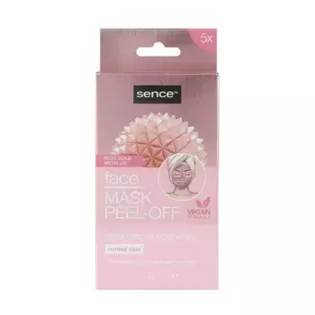 Очищающая маска для лица Mascarilla Rose Gold Metallic Sence Beauty, 8 g
