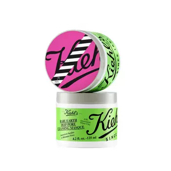 Очищающая маска для лица rare earth deep pore cleansing masque limited edition Kiehl'S, 125 мл