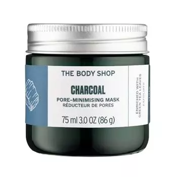 Очищающая маска для лица с гималайским углем и эффектом сияния The Body Shop, 75 мл