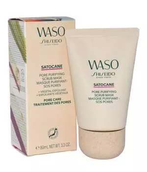 Очищающая маска для лица с глиной, 80мл Shiseido, Waso Satocane
