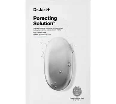 Очищающая маска Dr. Jart+ Dermask Porecting Solution с активированным углем 28 г Inna marka