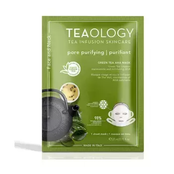 Очищающая маска с зеленым чаем Tea Infusion Skincare Teaology, 21 ml