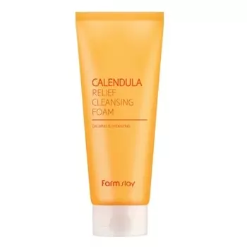 Очищающая пенка Calendula Relief - 180 мл Farmstay