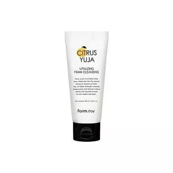 Очищающая пенка для лица, 100 мл Farm Stay, Citrus Yuja Vitalizing Foam Cleanser