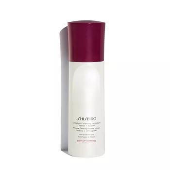 Очищающая пенка для лица complete cleansing microfoam Shiseido, 180 мл