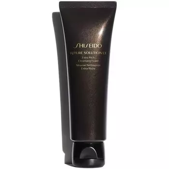 Очищающая пенка для лица future solution lx extra rich cleansing foam Shiseido, 125 мл