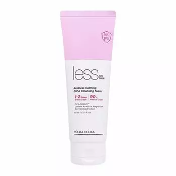 Очищающая пенка для лица Less on redness espuma limpiadora Holika holika, 150 мл