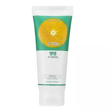 Очищающая пенка для лица с экстрактом лимона daily fresh citron firming cleansing foam Holika Holika, 150 мл