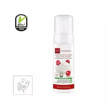 Очищающая пенка для лица с клюквой, 150 мл GoCranberry, GoCramberry