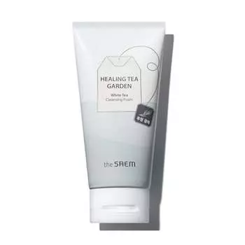 Очищающая пенка для лица The Saem, Healing Tea Garden White Tea Cleansing Foam