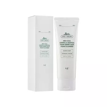 Очищающая пенка для лица Vt Cosmetics Pro Cica Centella Asiatica Tiger, 120 мл