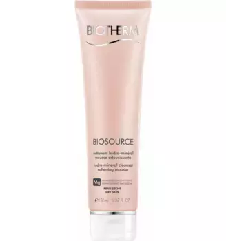 Очищающая пенка для сухой кожи Biosource Hydra Mineral Cleanser Biotherm, 150 ml