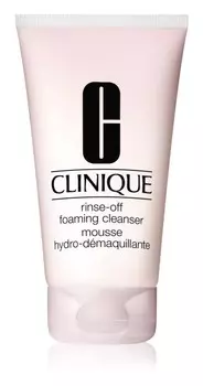 Очищающая пенка для жирной и комбинированной кожи Clinique Rinse-Off Foaming Cleanser