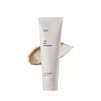 Очищающая пенка Let Me Refresh 120 мл 4,05 жидких унций - Слабокислотное очищающее средство Sioris