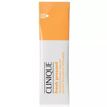 Очищающая пудра для лица с витамином С fresh pressed renewing powder cleanser Clinique, вес 14 гр.