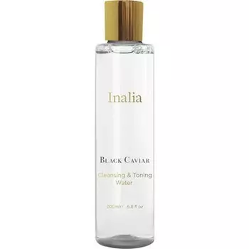 Очищающая тонизирующая вода с черной икрой - 200 мл Inalia
