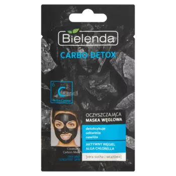 Очищающая угольная маска для лица, 8 г Bielenda Carbo detox
