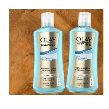 Очищающая вода Cleanse Refresh & Glow с алоэ вера 200 мл, Olay