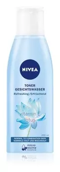 Очищающая вода для лица для нормальной и комбинированной кожи Nivea Face Cleansing